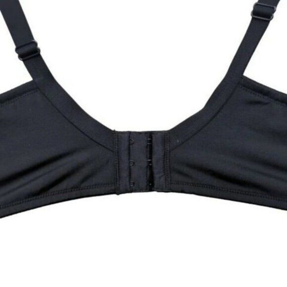 Cacique Lane Bryant Womens Bra Lightly Lined No Wire T Shirt Bra Size 38DD Black - Picture 8 of 9